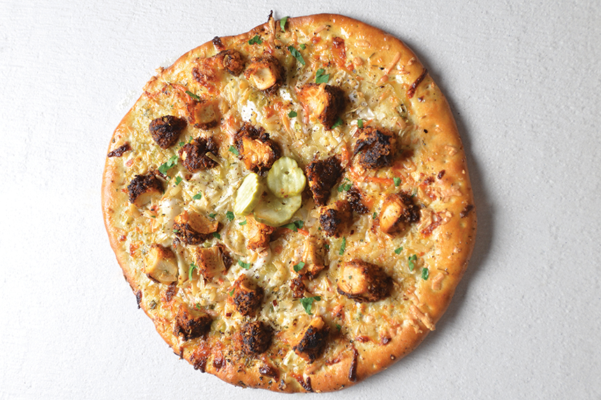 Nashville Hot Chicken Pizza